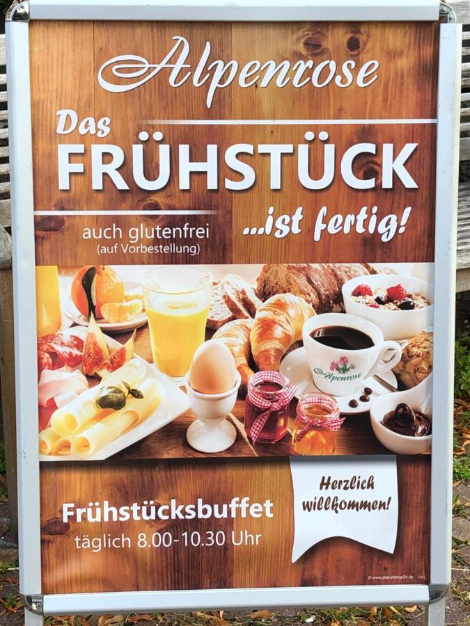 Hotel Alpenrose Gut Schlafen & Fruehstuecken Scheidegg Exteriör bild