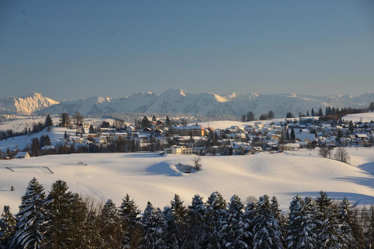 Hotel Alpenrose Gut Schlafen & Fruehstuecken Scheidegg Exteriör bild